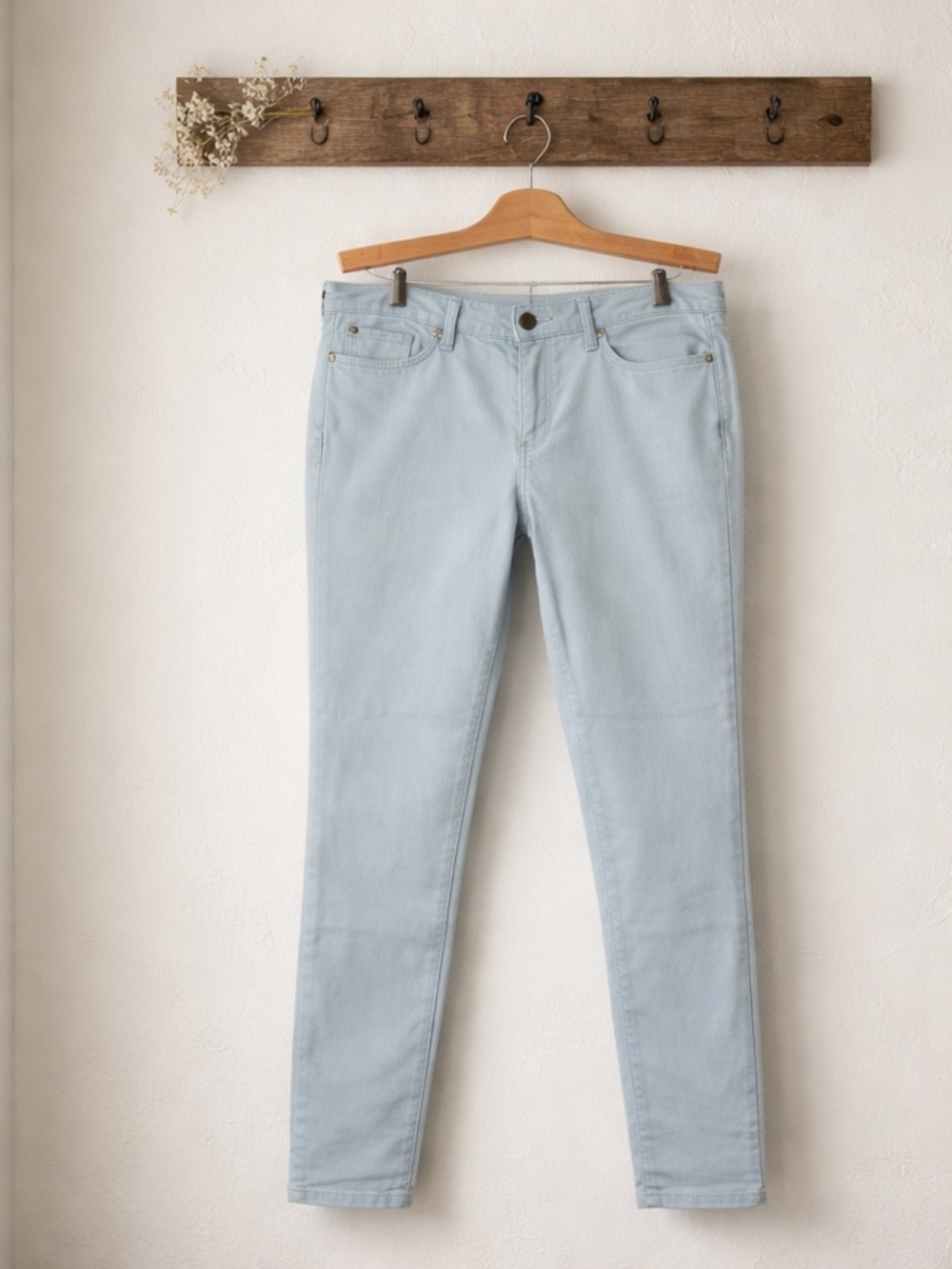 Banana Republic Light Blue Skinny Jeans Size 27 Inseam 27